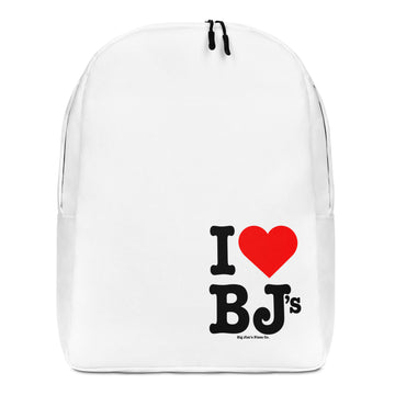 I Love BJ's Minimalist Backpack