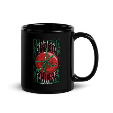 Legalize Marinara Black Glossy Mug