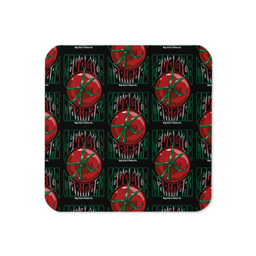 Legalize Marinara Cork-back Coaster