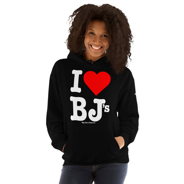 I Love BJ's Unisex Hoodie