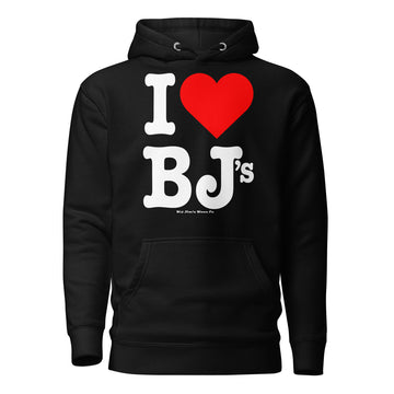 I Love BJ's Unisex Hoodie