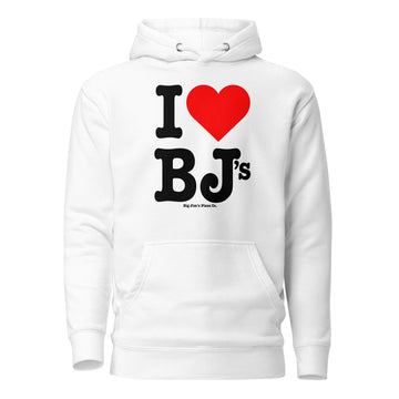 I Love BJ's Unisex Hoodie