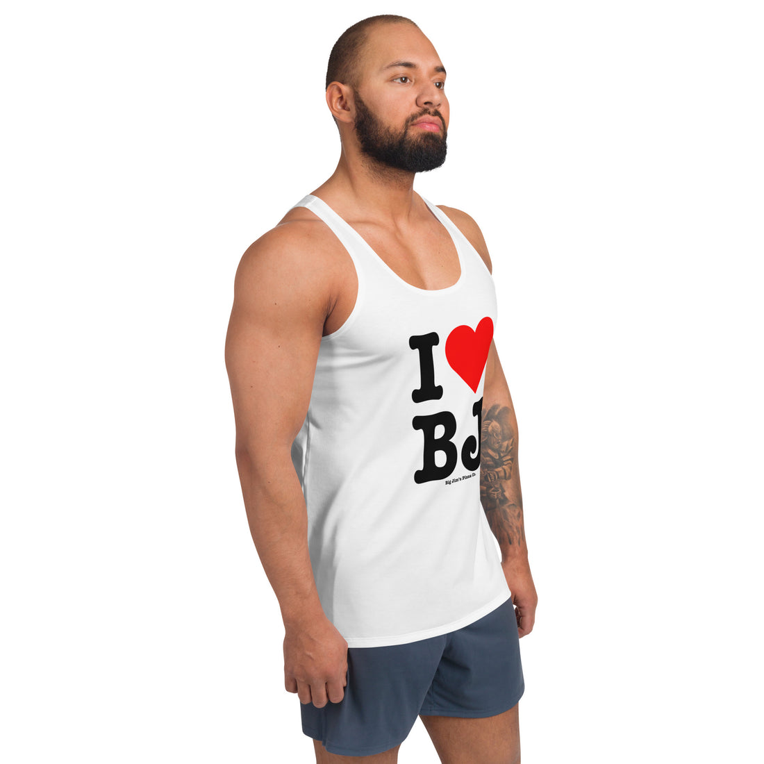I Love BJ's Unisex Tank Top