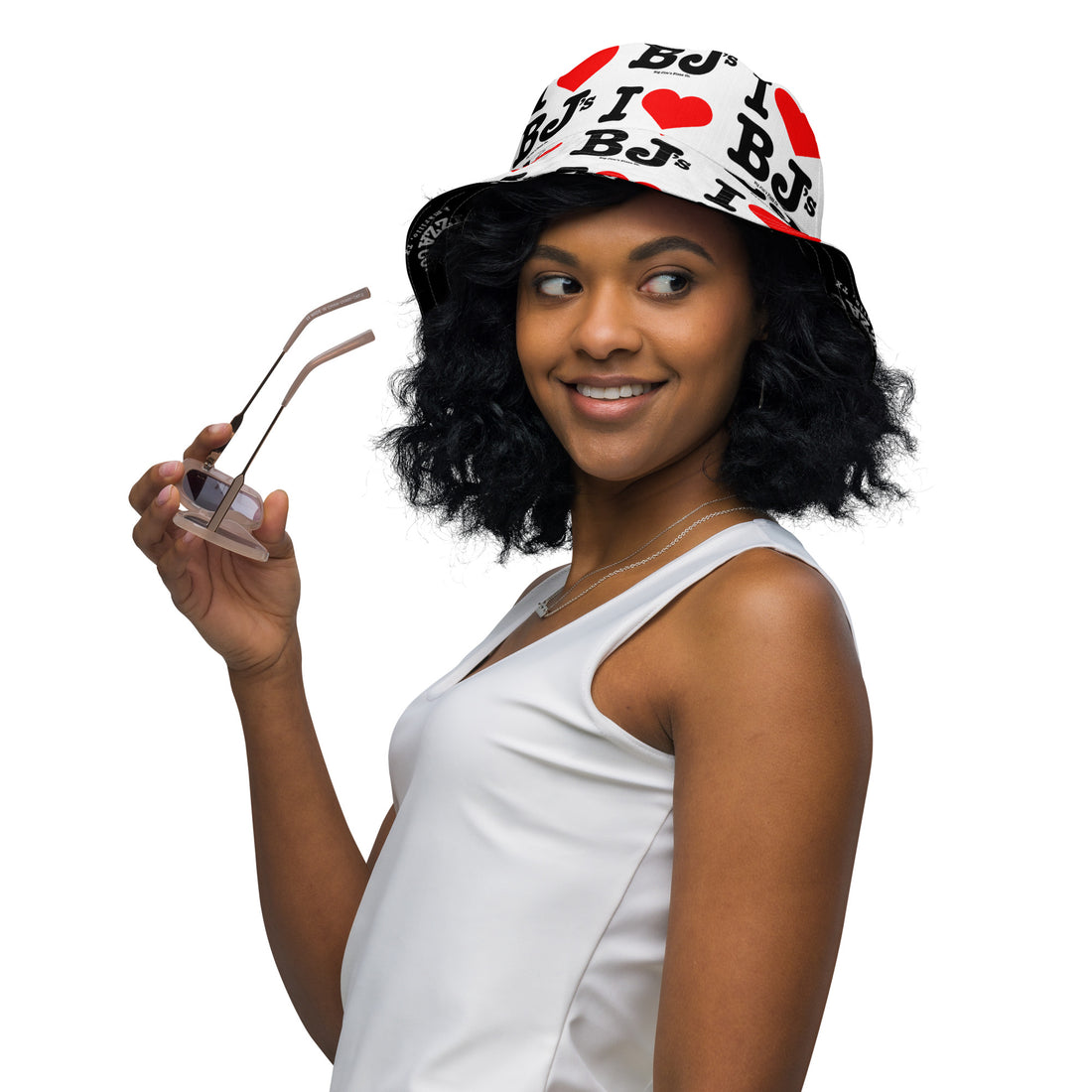 I Love BJ's Reversible Bucket Hat
