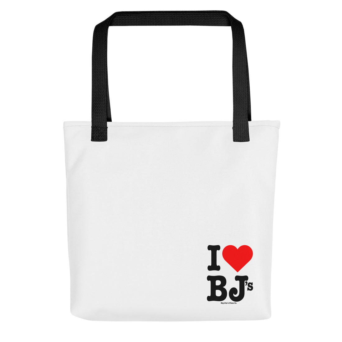 I Love BJ's Tote bag