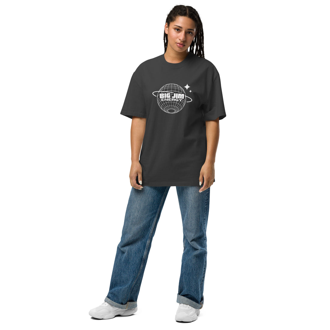 Big Jim Energy Oversized Faded T-shirt