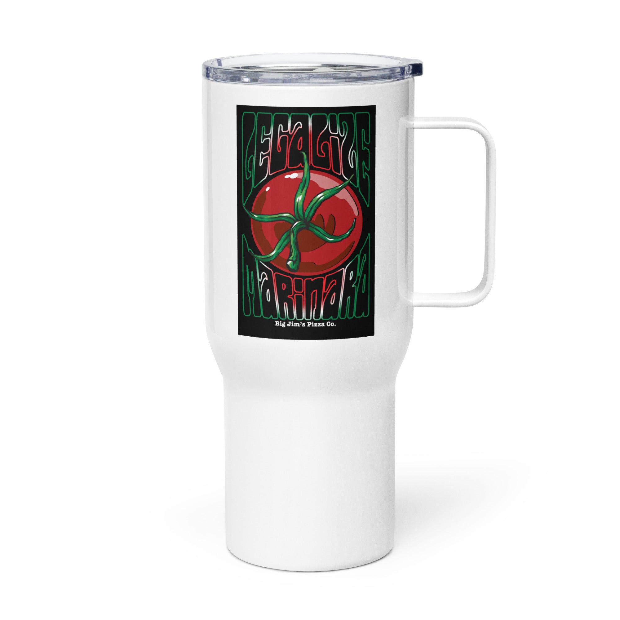 Legalize Marinara Travel Mug with a Handle