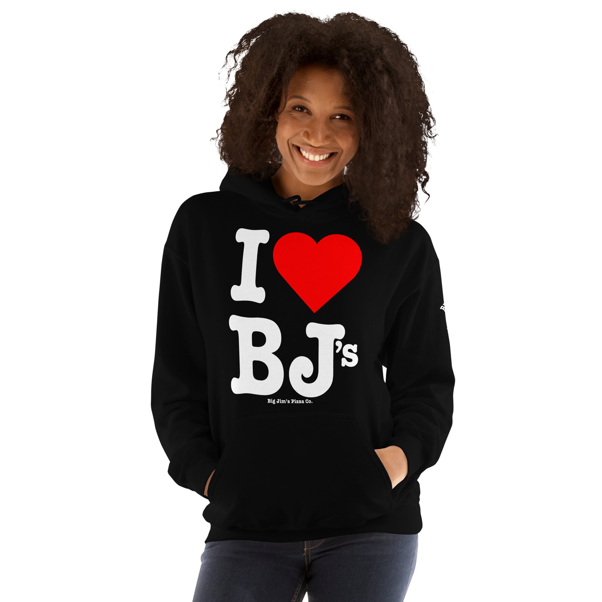 I Love BJ's Unisex Hoodie