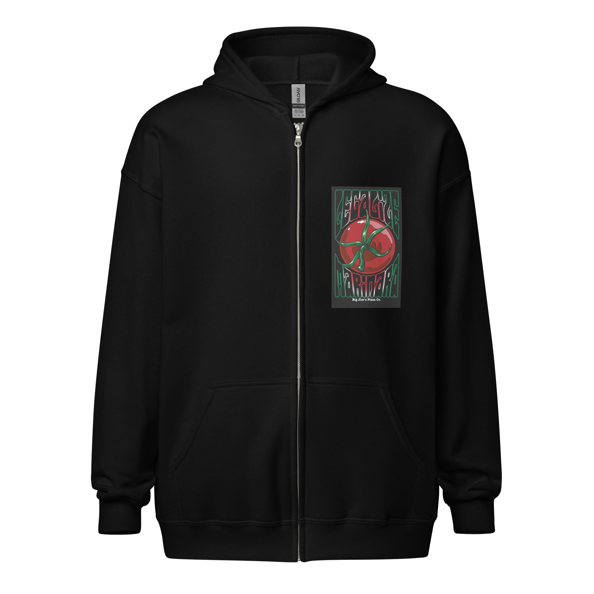 Legalize Marinara Unisex Heavy Blend Zip Hoodie