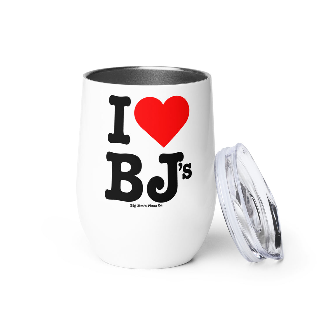 I Love BJ's Wine Tumbler